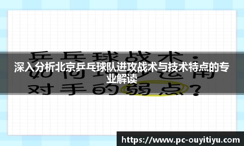 深入分析北京乒乓球队进攻战术与技术特点的专业解读